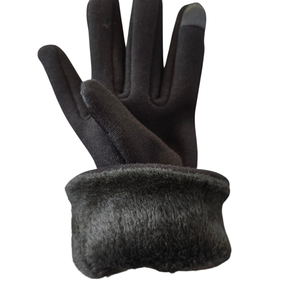 Elegant Black Women's Gloves, NWOT - Picture 3 of 3